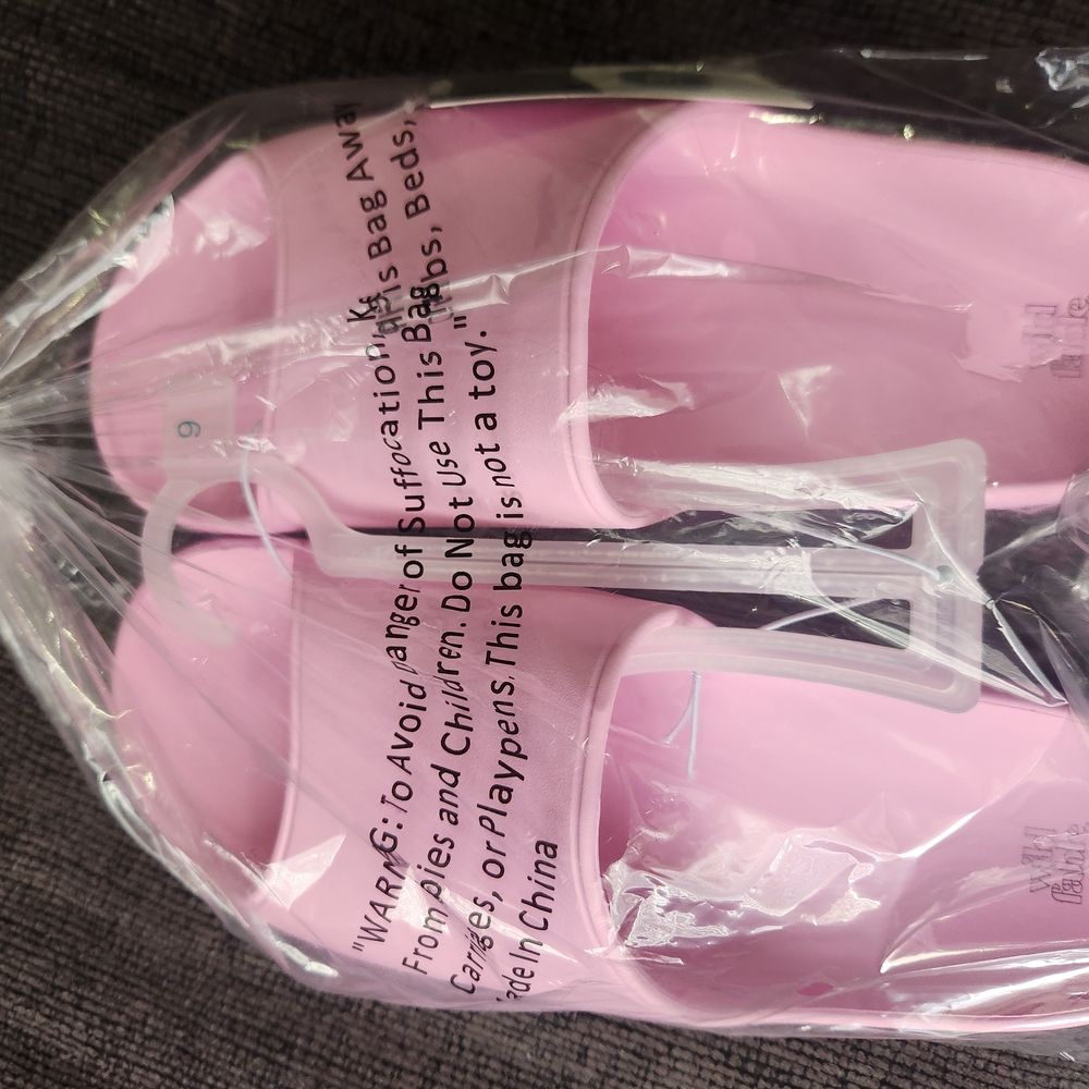 Pink Slide Sandals - Picture 4 of 7